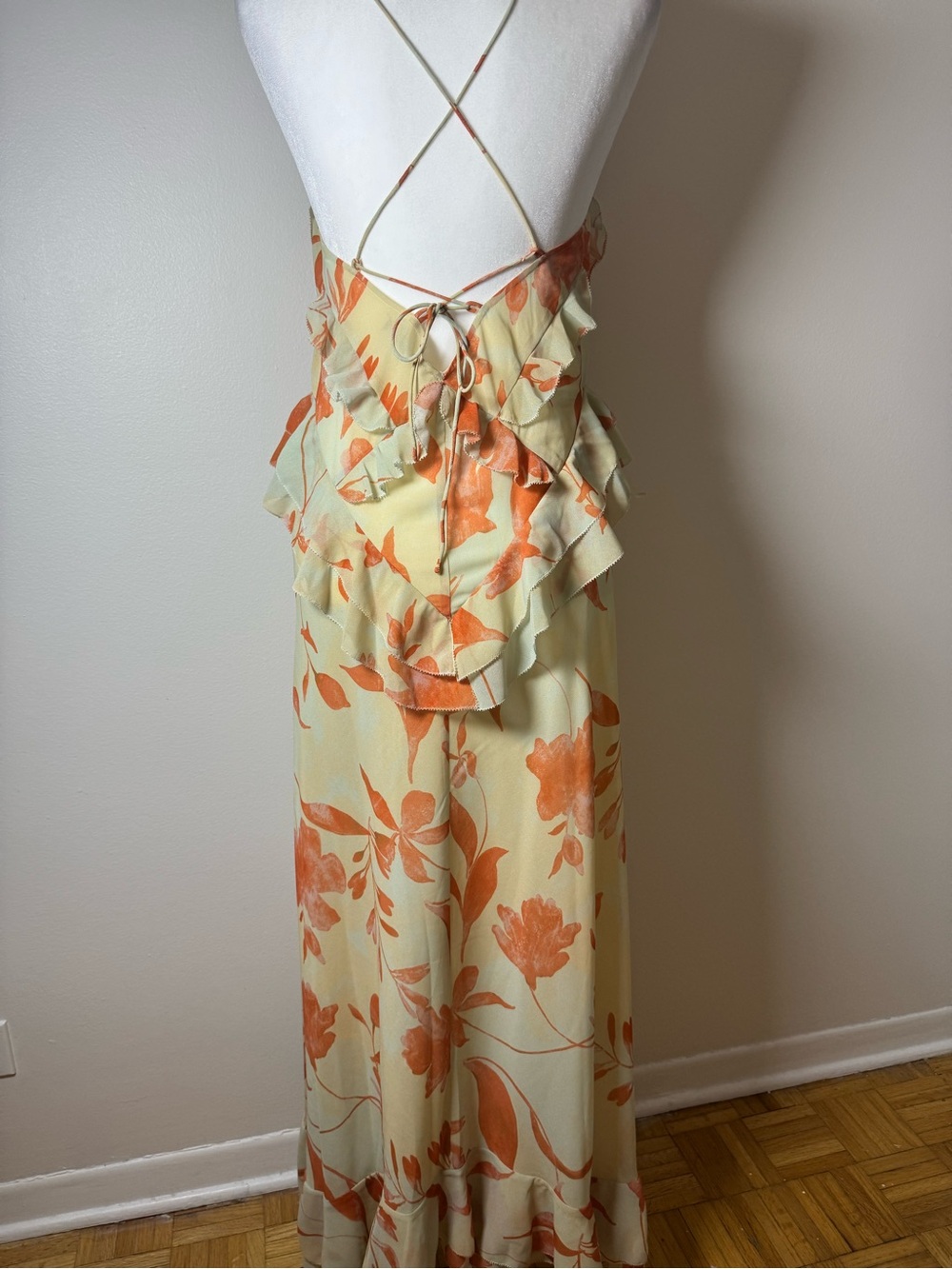 NEW FAVORITE DAUGHTER who me dress in beige Size S - Picture 11 of 15